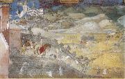 Ambrogio Lorenzetti Life in the Country oil painting
